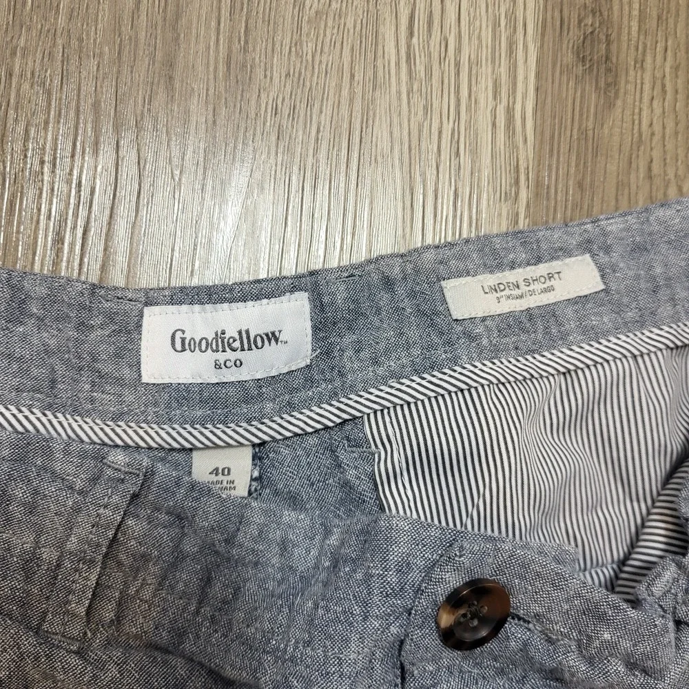 Lots of 2 Goodfellow & Co Shorts Men's 40 Gray & Brown Linden Short 9
